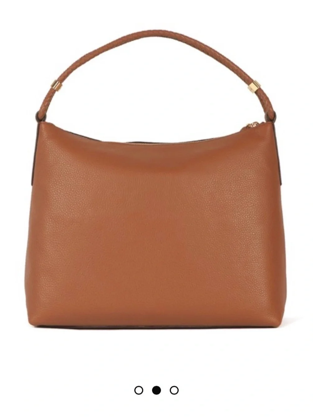 Michael Kors Tan Pebbled Leather Shoulder Tote
